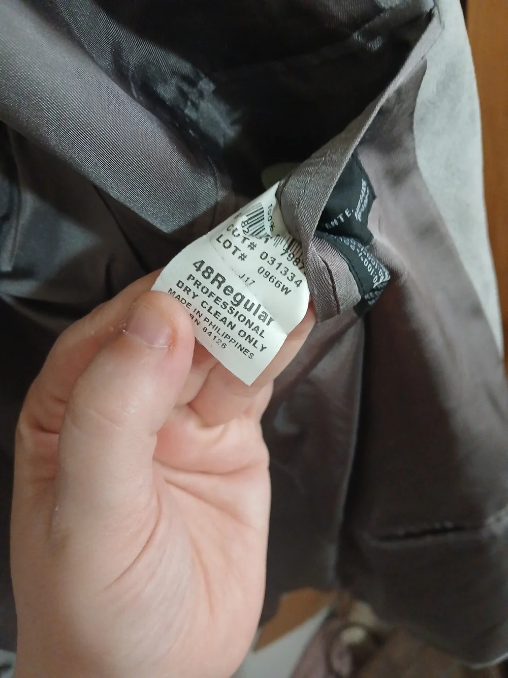Stafford Western Wear Faux Suede Blazer Jacket, Men’s Size 48R Dressy Western